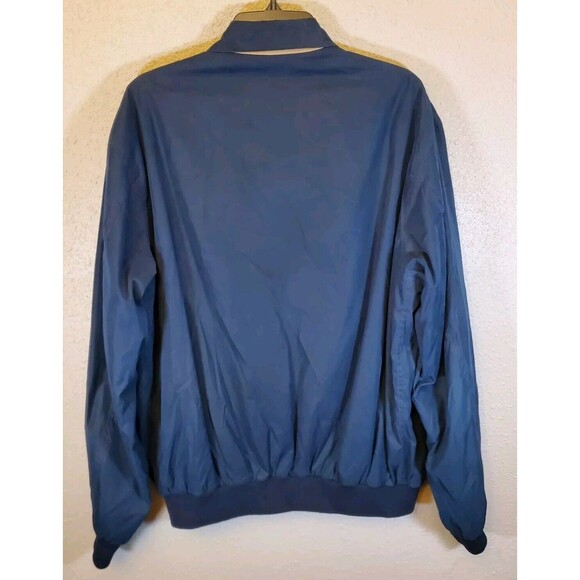 Faconnable Men's Bomber Jacket Size LT Navy - Picture 9 of 16